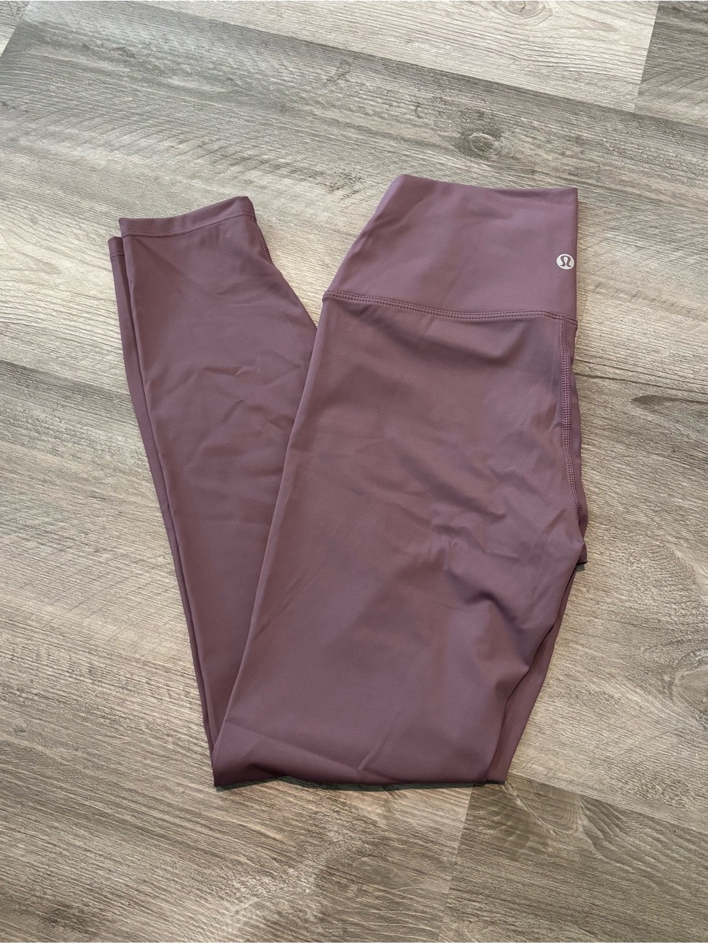 NWOT lululemon athletica Double Align Leggings in Mauve Plum high waisted